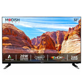 MOD32SGFL-ECHO+ 32-Inch Full Android Smart LED TV | Cloud TV | 512MB RAM + 8GB Storage | Wi-Fi & Screen Mirroring | Golden Bezel Design