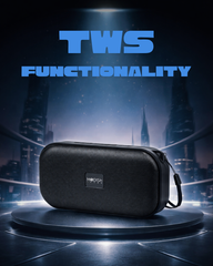 Modishombre Roar 7W Portable Bluetooth Wireless Speaker with TWS Dual Pairing, Long Battery Backup, TF Card & USB Support, FM Radio, Built-in Mic for Calls, 3-4 Hours Playtime, Compact Powerful Sound