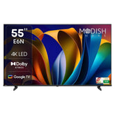 MOD55SQFL-4K-Q LED 55-Inch Full Android Smart Frameless LED TV – UHD 4K Display, 1GB RAM, 2-Year Warranty
