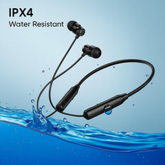 Modishombre Pluto Bluetooth Neckband with 50H Playtime, Deep Bass, Dual Mic for Clear Calls, Magnetic Earbuds & Type-C Fast Charging