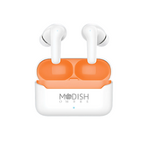 ModishOmbre Future Pods 22 wireless earbuds with sleek design and compact charging case