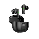 ModishOmbre Python Earbuds with charging case, showcasing sleek and modern design