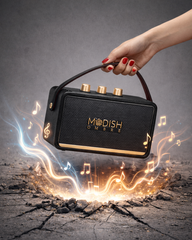 Modishombre Basson 12W Portable Bluetooth Speaker with 20 Hours Playtime, Type-C Fast Charging, Deep Bass Sound & Premium Finish Wireless Speaker