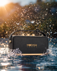 Modishombre Basson 12W Portable Bluetooth Speaker with 20 Hours Playtime, Type-C Fast Charging, Deep Bass Sound & Premium Finish Wireless Speaker
