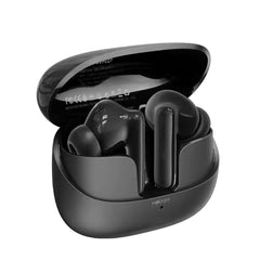 Earbuds Collage in Black, Blue, and White – Versatile Design & Use Scenarios

