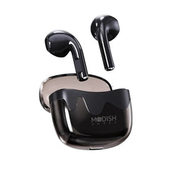 ModishOmbre Aura TWS Earbuds with MEMS Mic Active ENC & Touch Control | 24 Hrs Battery | 40 MS Latency Gaming Headset | 5.3v Bluetooth | Sweat Resistance | ExtraBass Earbuds