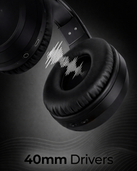 Modishombre Bassive ANC Headphones – Pure Rich Bass, Active Noise Cancellation, 12H Playback