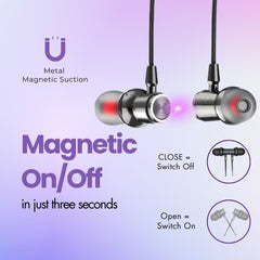 ModishOmbre Avenger Neckband  Bluetooth Headphone, 88 Hrs Playtime Backup, Smart Magnetic Earbuds (Hall Swtich), Vibration Alerts,12 mm Driver Dynamic Sound, ENC, 5.4 Low Latency Wireless Neckband