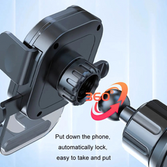 360-Degree Adjustable Mobile Mount – ModishOmbre Magnetic Car Holder

