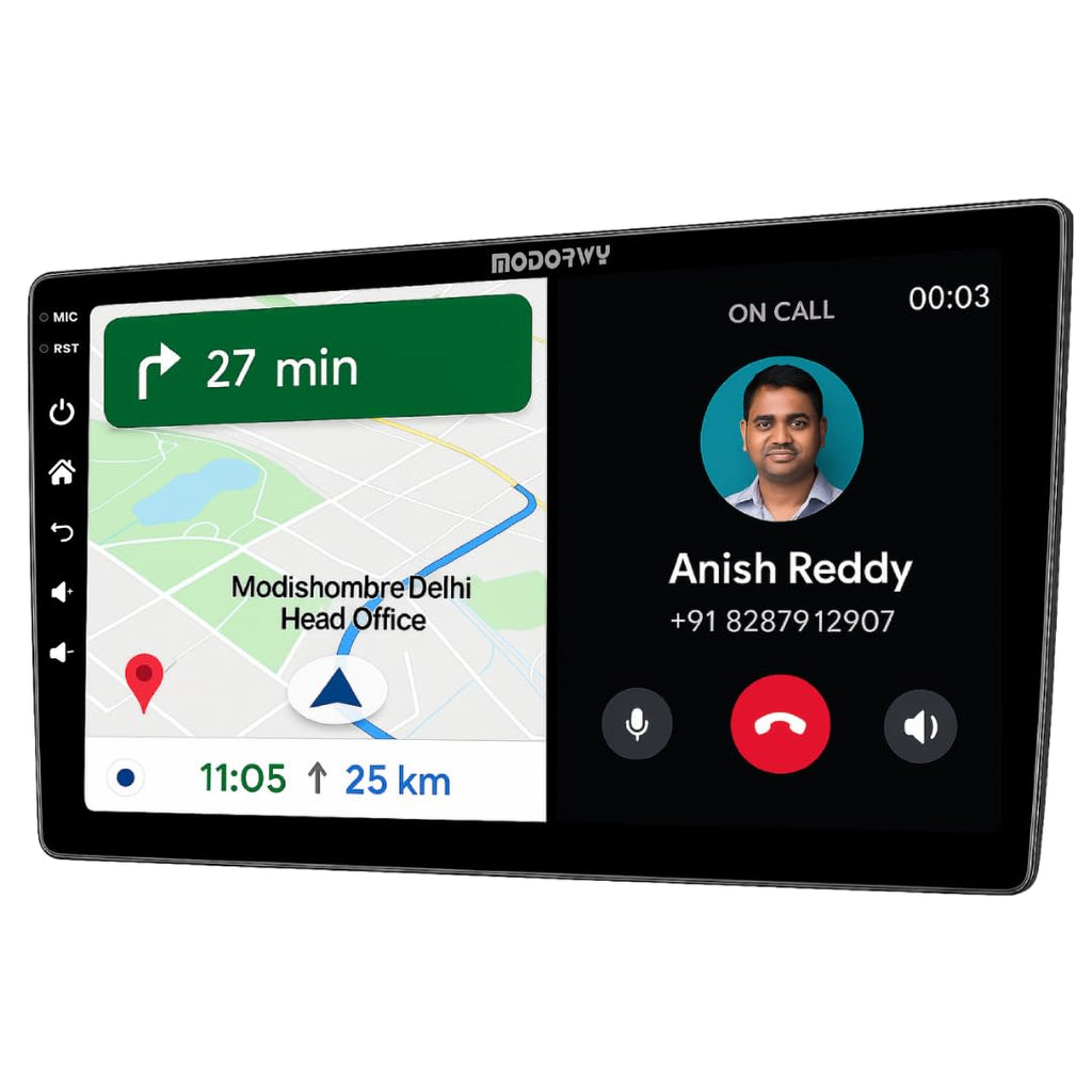 ModishOmbre 9” QLED Car Android System | Universal Fit | OS 13