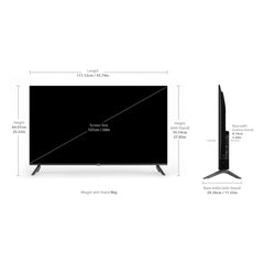 MOD50BFLSVR-4K 50-Inch Smart Frameless LED TV – UHD 4K Display, webOS, 1GB RAM, 2-Year Warranty