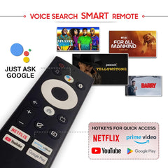 MOD43SFLVR-STAR 43-Inch Full Android A++ Smart LED TV – 1GB RAM + 8GB Storage, Voice Remote, 2-Year Warranty