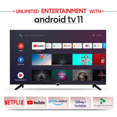 MOD43SFLVR-STAR 43-Inch Full Android A++ Smart LED TV – 1GB RAM + 8GB Storage, Voice Remote, 2-Year Warranty