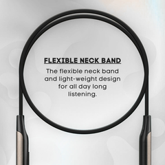 ModishOmbre X Sound Bluetooth Neckband Upto 24 Hours Playback,Extra Bass Sound & Clear Mic Bluetooth  (Black, Active Noise Cancellation, Crystal clear sound, Long lasting battery, In the Ear)