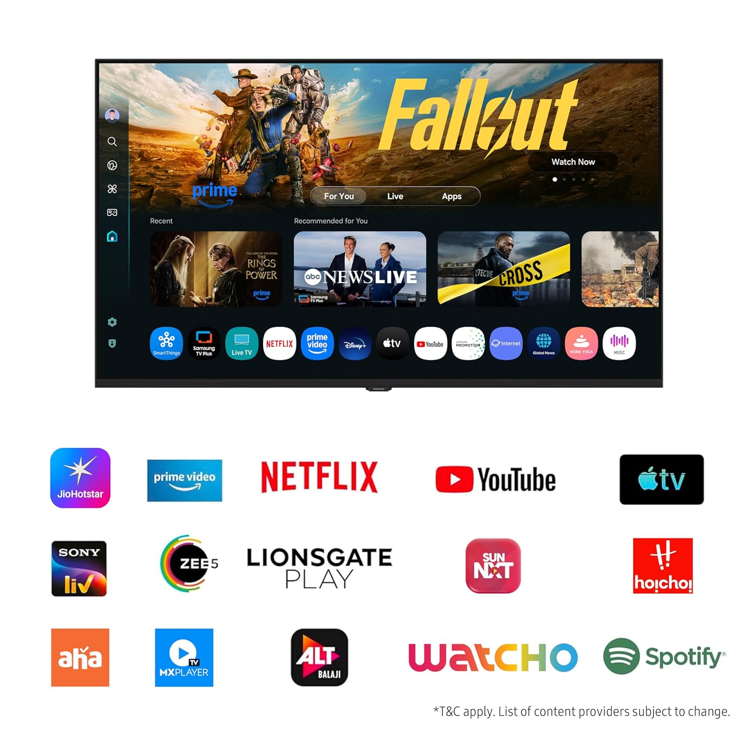MOD43SFL-PRIME 43-Inch Smart LED TV – 512MB RAM + 4GB Storage, Sharp Display, 2-Year Warranty