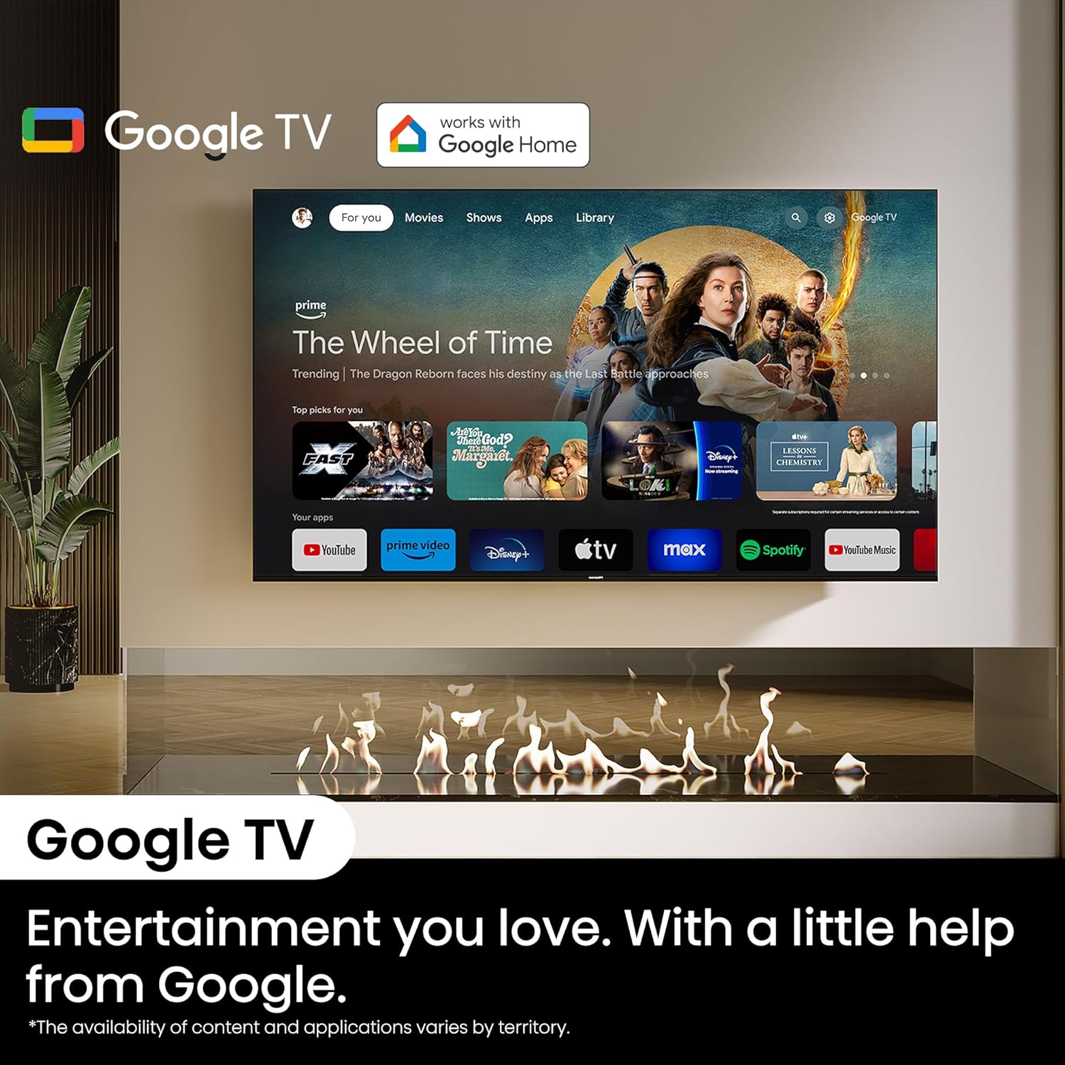 MOD55SQFL-4K-Q LED 55-Inch Full Android Smart Frameless LED TV – UHD 4K Display, 1GB RAM, 2-Year Warranty