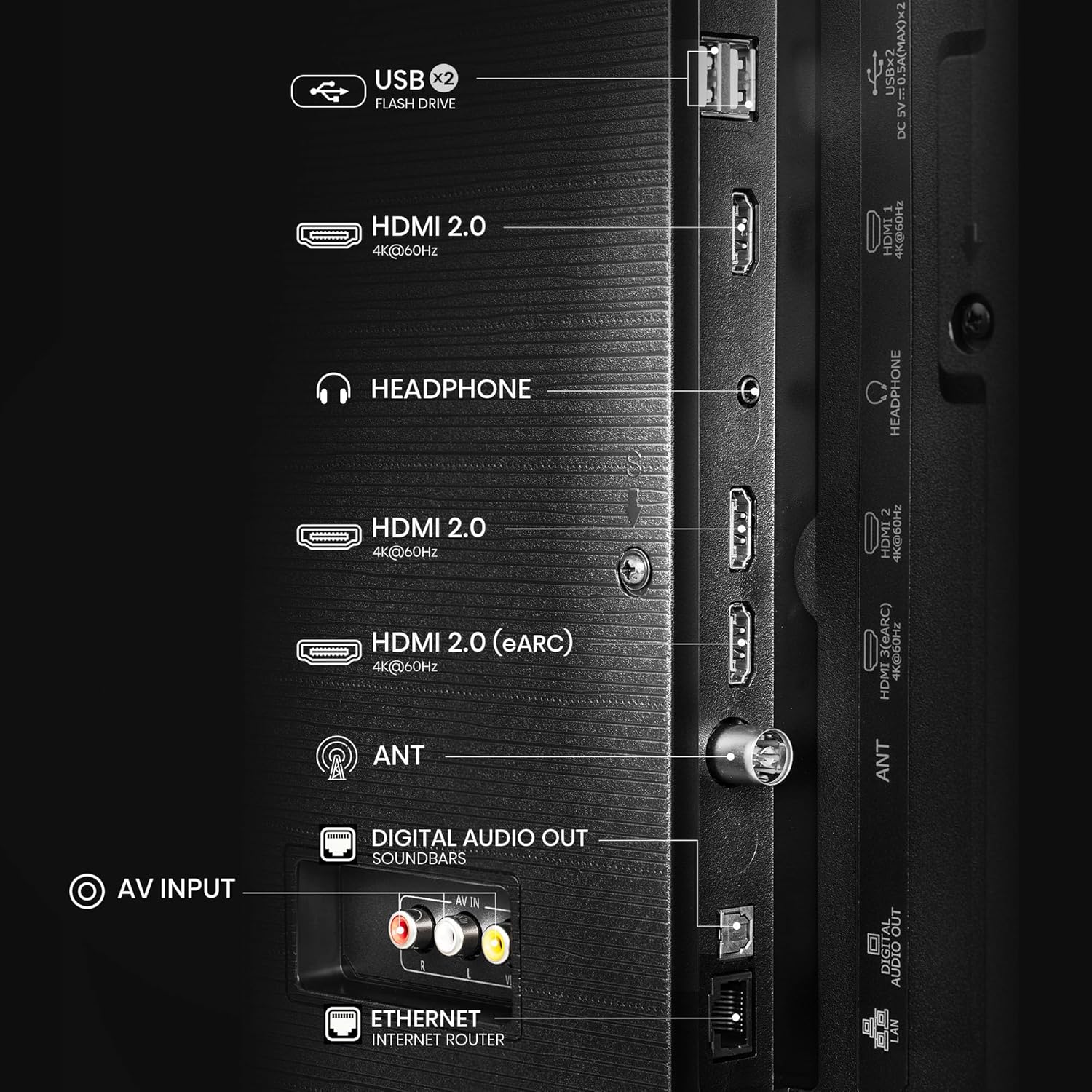 MOD55SQFL-4K-Q LED 55-Inch Full Android Smart Frameless LED TV – UHD 4K Display, 1GB RAM, 2-Year Warranty
