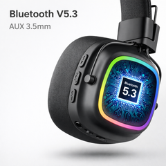 Modishombre Beatron Wireless Headphones with HD Texture Volume, Surround Sound & 10-Hour Playback