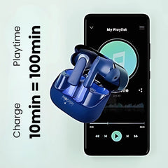 Dual-Mic Earbud – Crystal-Clear Call Quality and Noise Reduction

