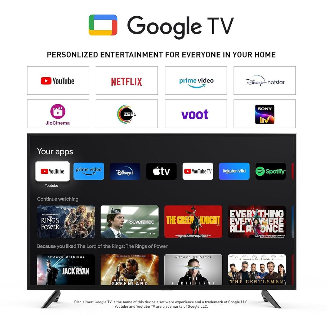 MOD24NFLHD 24-Inch LED TV HD (Normal) | 2K HDR Display | Wi-Fi & Bluetooth | Dolby Audio | 1 Year Warranty (No Installation – No Finance)