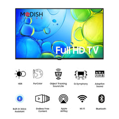 MOD43SFL-PRIME 43-Inch Smart LED TV – 512MB RAM + 4GB Storage, Sharp Display, 2-Year Warranty