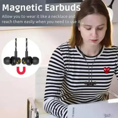 ModishOmbre Type-C Magnetic Earbuds with tangle-free cable – lifestyle use
