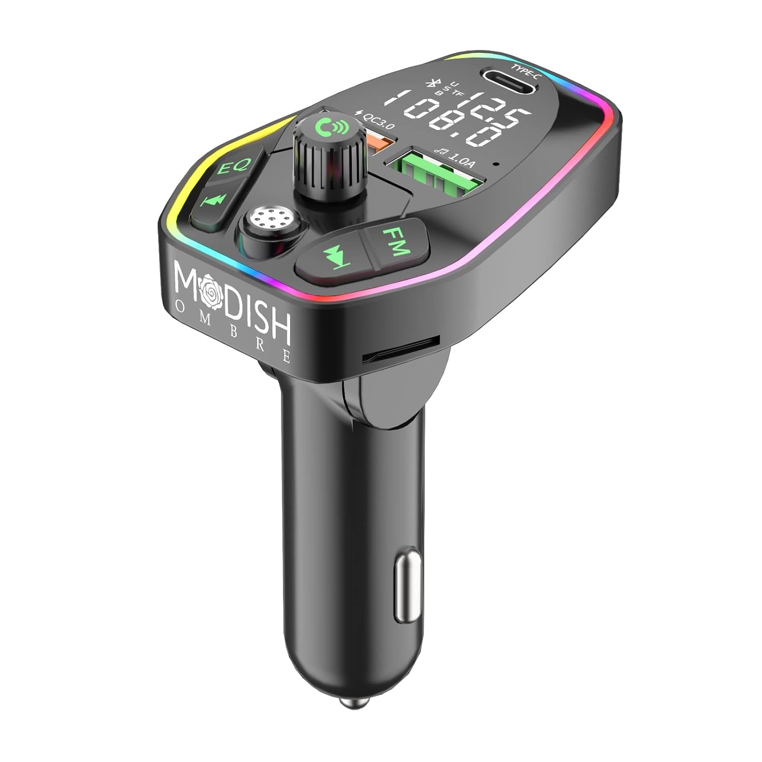 ModishOmbre® UNMO18 Car Charger MP3 Player Multifunction Wireless